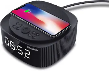 Ksix DESPERTADOR CARGADOR INALAMBRICO 10W ALTAVOZ BLUET Ksix DESPERTADOR CARGADOR INALAMBRICO 10W ALTAVOZ BLUET