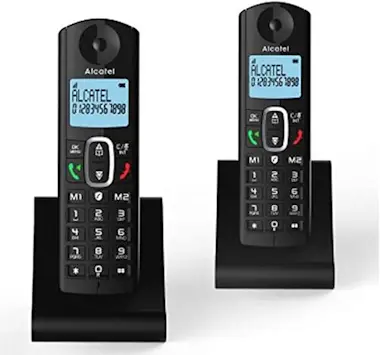 Alcatel ALCATEL F685 NEGRO DUO TELÉFONOS FIJOS INALÁMBRICO Alcatel ALCATEL F685 NEGRO DUO TELÉFONOS FIJOS INALÁMBRICO