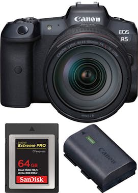 Canon EOS R5 + RF 24-105mm f/4L IS USM + SanDisk 64GB Ex Canon EOS R5 + RF 24-105mm f/4L IS USM + SanDisk 64GB Ex