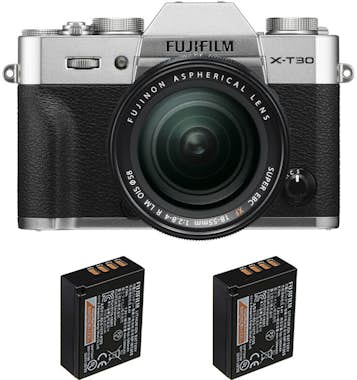 FujiFilm Fujifilm X-T30 + XF 18-55mm f/2.8-4 R LM OIS Siver FujiFilm Fujifilm X-T30 + XF 18-55mm f/2.8-4 R LM OIS Siver