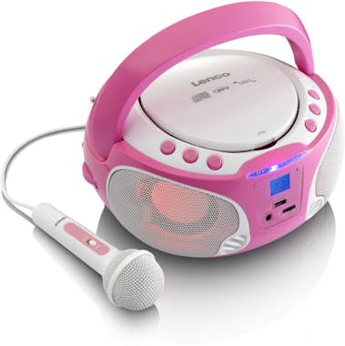 Lenco Lenco SCD-650 pink Portátil Rosa Lenco Lenco SCD-650 pink Portátil Rosa