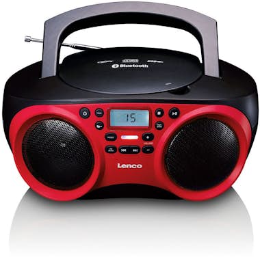 Lenco Lenco SDC-501 Reproductor de CD portátil Rojo Lenco Lenco SDC-501 Reproductor de CD portátil Rojo