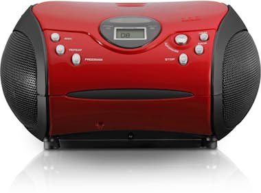 Lenco Lenco SCD-24 Digital Negro, Rojo Lenco Lenco SCD-24 Digital Negro, Rojo