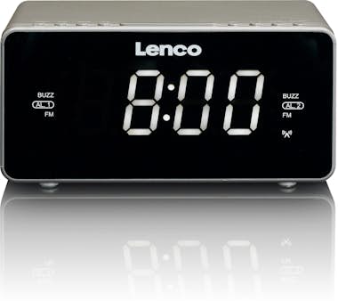 Lenco Lenco CR-530 Reloj Analógica Gris pardo Lenco Lenco CR-530 Reloj Analógica Gris pardo