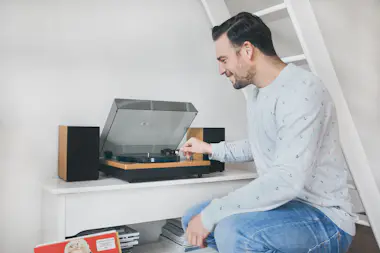 Lenco Lenco LS-300 Tocadiscos de tracción por correa Neg Lenco Lenco LS-300 Tocadiscos de tracción por correa Neg
