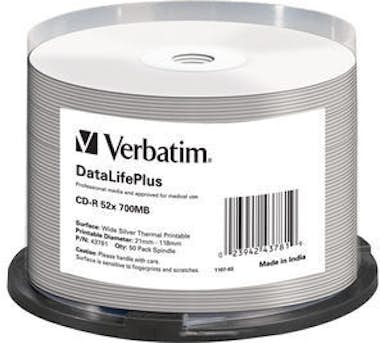 Verbatim Verbatim DataLifePlus CD-R 700 MB 50 pieza(s) Verbatim Verbatim DataLifePlus CD-R 700 MB 50 pieza(s)