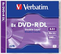 Verbatim Verbatim 43540 DVD en blanco 8,5 GB DVD+R 1 pieza(