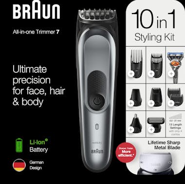 Braun Braun 81705167 cortadora de pelo y maquinilla Gris Braun Braun 81705167 cortadora de pelo y maquinilla Gris