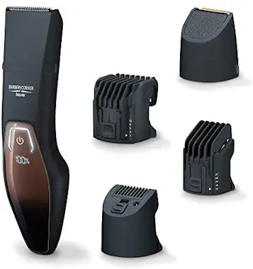 Beurer HR4000 - Cortabarbas con-sin cable, pantalla LED, Beurer HR4000 - Cortabarbas con-sin cable, pantalla LED,