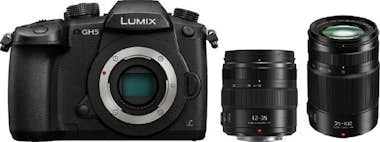 Panasonic PANASONIC DMC-GH5 Negro + 12-35mm F2.8 II + 35-100 Panasonic PANASONIC DMC-GH5 Negro + 12-35mm F2.8 II + 35-100