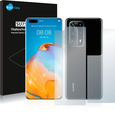 Savvies Protector Pantalla compatible con Huawei P40 Pro P Savvies Protector Pantalla compatible con Huawei P40 Pro P
