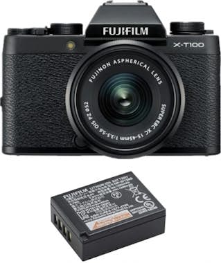 FujiFilm FUJIFILM X-T100 con de lentes XC 15-45mm kit NEGRO FujiFilm FUJIFILM X-T100 con de lentes XC 15-45mm kit NEGRO