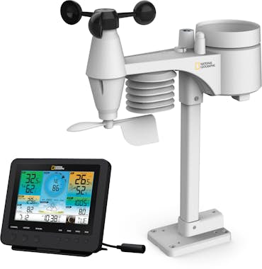 National Geographic Centro meteorologico WiFi a color con sensor profe National Geographic Centro meteorologico WiFi a color con sensor profe