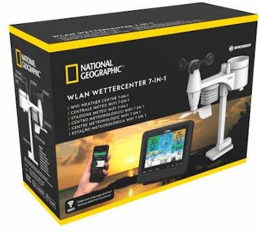 National Geographic Centro meteorologico WiFi a color con sensor profe National Geographic Centro meteorologico WiFi a color con sensor profe