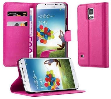 Cadorabo Funda Libro para Samsung Galaxy S5 / S5 NEO en ROS Cadorabo Funda Libro para Samsung Galaxy S5 / S5 NEO en ROS