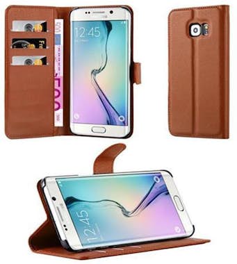 Cadorabo Funda Libro para Samsung Galaxy S6 EDGE en MARRoN Cadorabo Funda Libro para Samsung Galaxy S6 EDGE en MARRoN
