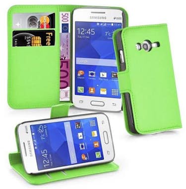 Cadorabo Funda Libro para Samsung Galaxy ACE 4 LITE en VERD Cadorabo Funda Libro para Samsung Galaxy ACE 4 LITE en VERD
