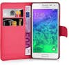 Cadorabo Funda Libro para Samsung Galaxy ALPHA en ROJO CARM Cadorabo Funda Libro para Samsung Galaxy ALPHA en ROJO CARM