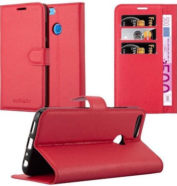 Cadorabo Funda Libro para Honor 9 LITE en ROJO CARMiN - Cub Cadorabo Funda Libro para Honor 9 LITE en ROJO CARMiN - Cub