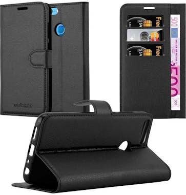 Cadorabo Funda Libro para Honor 9 LITE en NEGRO FANTASMA - Cadorabo Funda Libro para Honor 9 LITE en NEGRO FANTASMA -