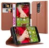 Cadorabo Funda Libro para LG G2 en MARRoN CHOCOLATE - Cubie Cadorabo Funda Libro para LG G2 en MARRoN CHOCOLATE - Cubie