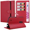 Cadorabo Funda Libro para LG K10 2016 en ROJO CARMiN - Cubi Cadorabo Funda Libro para LG K10 2016 en ROJO CARMiN - Cubi
