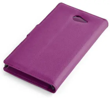 Cadorabo Funda Libro para Sony Xperia M2 en VIOLETA DE MANG Cadorabo Funda Libro para Sony Xperia M2 en VIOLETA DE MANG