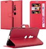 Cadorabo Funda Libro para Sony Xperia XZ2 en ROJO CARMiN - Cadorabo Funda Libro para Sony Xperia XZ2 en ROJO CARMiN -