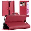 Cadorabo Funda Libro para HTC ONE A9 en ROJO CARMiN - Cubie Cadorabo Funda Libro para HTC ONE A9 en ROJO CARMiN - Cubie