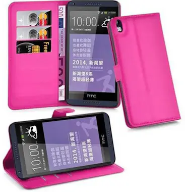 Cadorabo Funda Libro para HTC Desire 816 en ROSA CEREZA - C Cadorabo Funda Libro para HTC Desire 816 en ROSA CEREZA - C