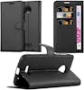 Cadorabo Funda Libro para Motorola MOTO Z FORCE en NEGRO FA Cadorabo Funda Libro para Motorola MOTO Z FORCE en NEGRO FA