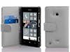 Cadorabo Funda Libro para Nokia Lumia 720 en BLANCO MAGNESI Cadorabo Funda Libro para Nokia Lumia 720 en BLANCO MAGNESI