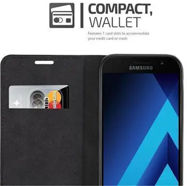 Cadorabo Funda Libro para Samsung Galaxy A5 2017 en NEGRO A Cadorabo Funda Libro para Samsung Galaxy A5 2017 en NEGRO A