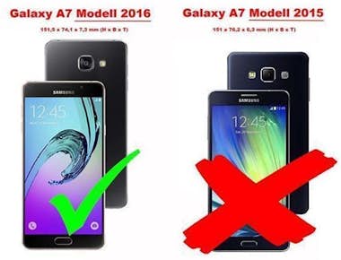 Cadorabo Funda Libro para Samsung Galaxy A7 2016 en MARRoN Cadorabo Funda Libro para Samsung Galaxy A7 2016 en MARRoN