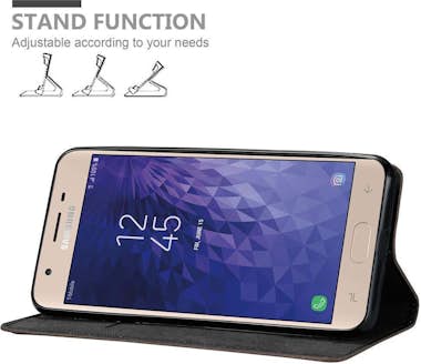 Cadorabo Funda Libro para Samsung Galaxy J3 2018 en MARRoN Cadorabo Funda Libro para Samsung Galaxy J3 2018 en MARRoN