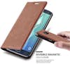 Cadorabo Funda Libro para Samsung Galaxy S6 EDGE en MARRoN Cadorabo Funda Libro para Samsung Galaxy S6 EDGE en MARRoN