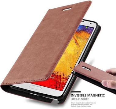 Cadorabo Funda Libro para Samsung Galaxy NOTE 3 en MARRoN C Cadorabo Funda Libro para Samsung Galaxy NOTE 3 en MARRoN C