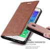 Cadorabo Funda Libro para Samsung Galaxy ALPHA en MARRoN CA Cadorabo Funda Libro para Samsung Galaxy ALPHA en MARRoN CA