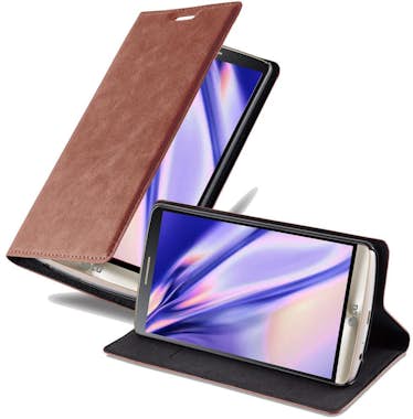 Cadorabo Funda Libro para LG G3 en MARRoN CAPUCHINO - Cubie Cadorabo Funda Libro para LG G3 en MARRoN CAPUCHINO - Cubie