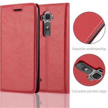Cadorabo Funda Libro para LG FLEX 2 en ROJO MANZANA - Cubie Cadorabo Funda Libro para LG FLEX 2 en ROJO MANZANA - Cubie