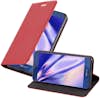 Cadorabo Funda Libro para Honor 8 en ROJO MANZANA - Cubiert Cadorabo Funda Libro para Honor 8 en ROJO MANZANA - Cubiert