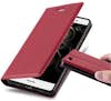Cadorabo Funda Libro para Huawei P8 LITE 2015 en ROJO MANZA Cadorabo Funda Libro para Huawei P8 LITE 2015 en ROJO MANZA
