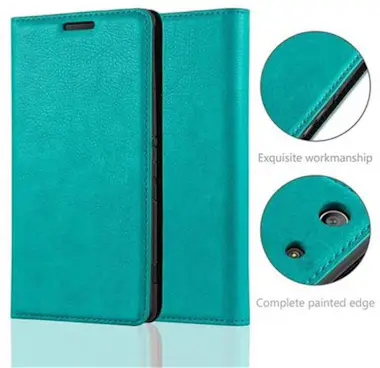 Cadorabo Funda Libro para Sony Xperia M5 en TURQUESA PETROL Cadorabo Funda Libro para Sony Xperia M5 en TURQUESA PETROL