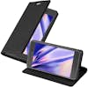Cadorabo Funda Libro para Sony Xperia X en NEGRO ANTRACITA Cadorabo Funda Libro para Sony Xperia X en NEGRO ANTRACITA