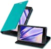 Cadorabo Funda Libro para Sony Xperia Z5 en TURQUESA PETROL Cadorabo Funda Libro para Sony Xperia Z5 en TURQUESA PETROL