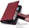 Cadorabo Funda Libro para Nokia Lumia 435 en ROJO MANZANA - Cadorabo Funda Libro para Nokia Lumia 435 en ROJO MANZANA -
