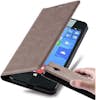 Cadorabo Funda Libro para Nokia Lumia 650 en MARRoN CAFe - Cadorabo Funda Libro para Nokia Lumia 650 en MARRoN CAFe -
