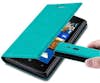 Cadorabo Funda Libro para Nokia Lumia 925 en TURQUESA PETRO Cadorabo Funda Libro para Nokia Lumia 925 en TURQUESA PETRO