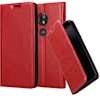 Cadorabo Funda Libro para Motorola MOTO E5 PLAY en ROJO MAN Cadorabo Funda Libro para Motorola MOTO E5 PLAY en ROJO MAN