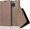 Cadorabo Funda Libro para Motorola MOTO G5S en MARRoN CAFe Cadorabo Funda Libro para Motorola MOTO G5S en MARRoN CAFe